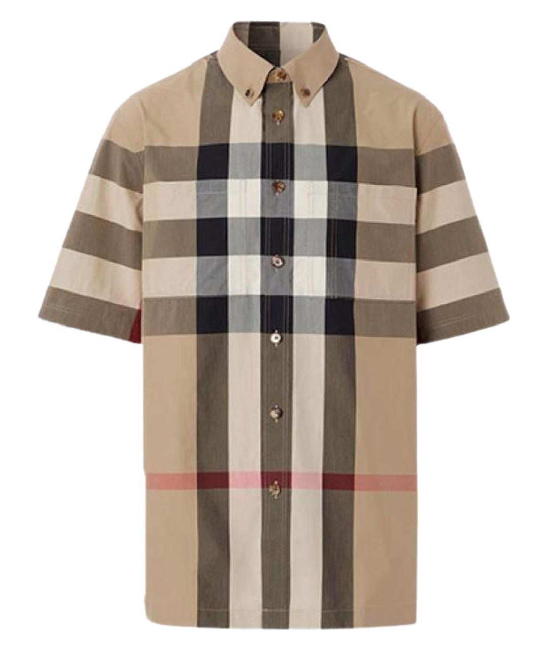 BURBERRY Бежевая кэжуал рубашка, фото 1