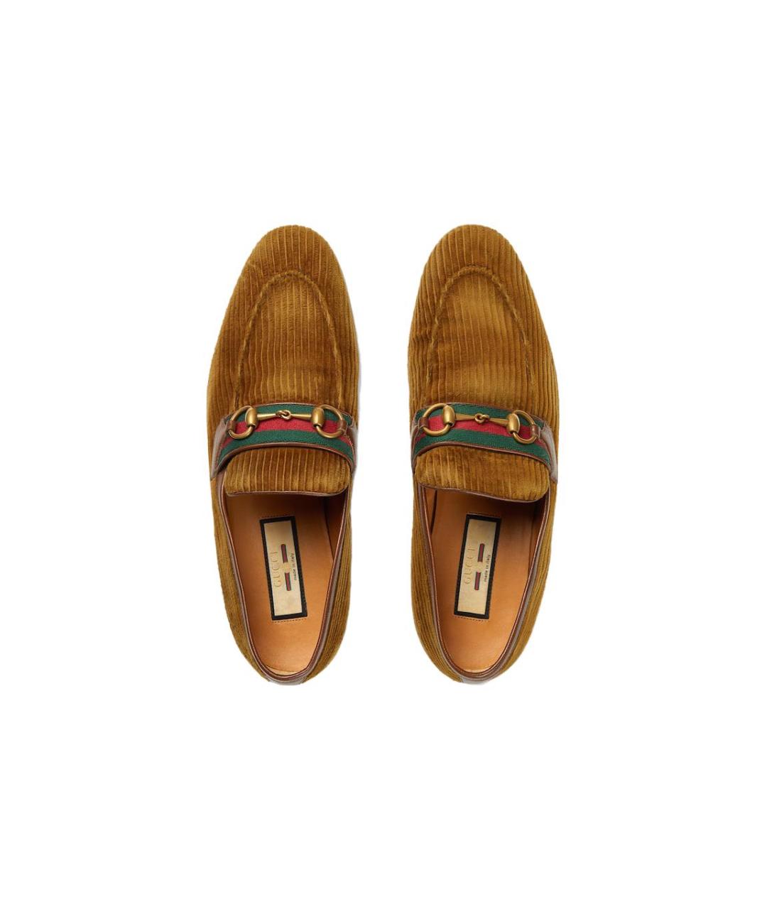 GUCCI Коричневые лоферы, фото 4