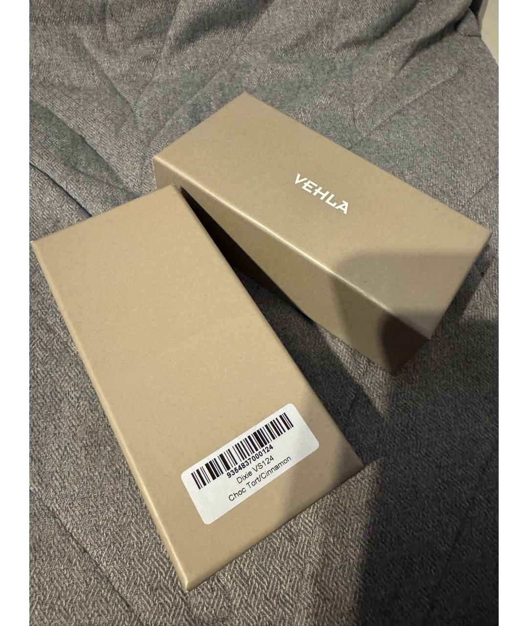 Vehla Коричневые пластиковые солнцезащитные очки, фото 5