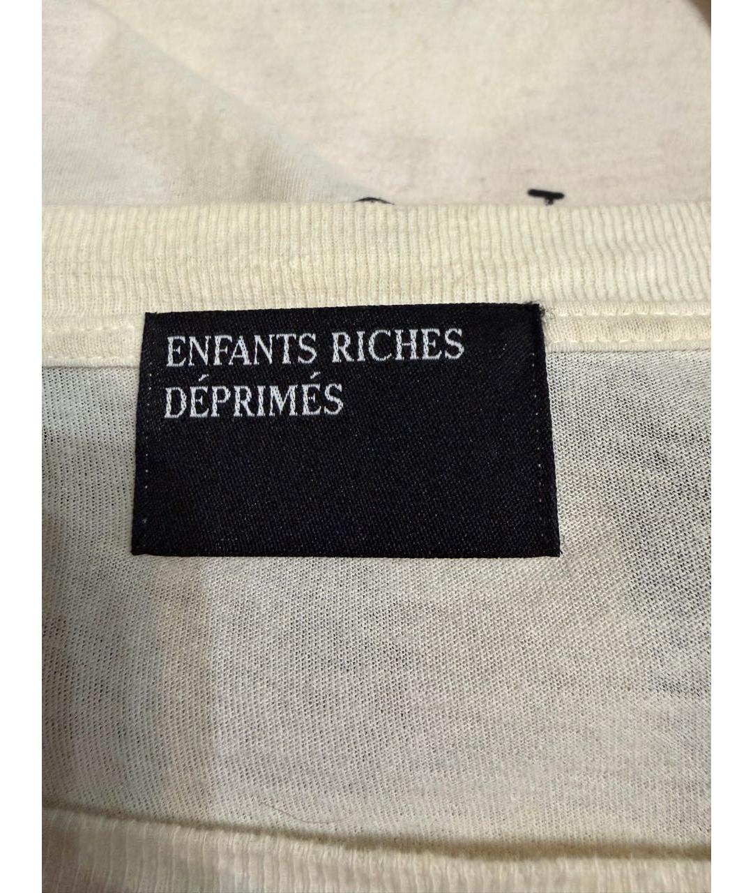 Enfants Riches Déprimés Белая хлопковая футболка, фото 3