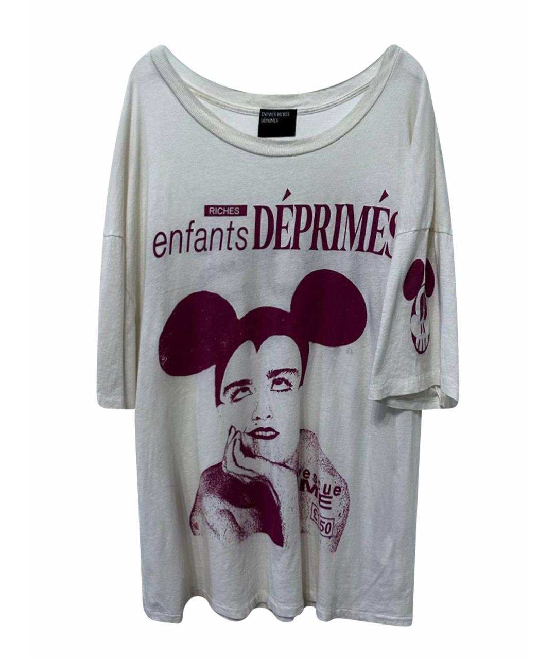 Enfants Riches Déprimés Белая хлопковая футболка, фото 1