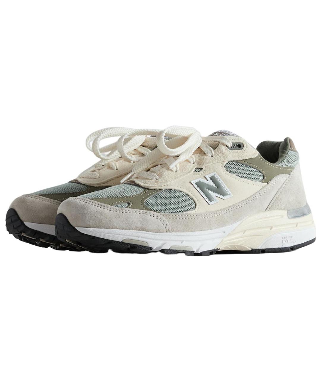 NEW BALANCE Салатовые низкие кроссовки / кеды, фото 3