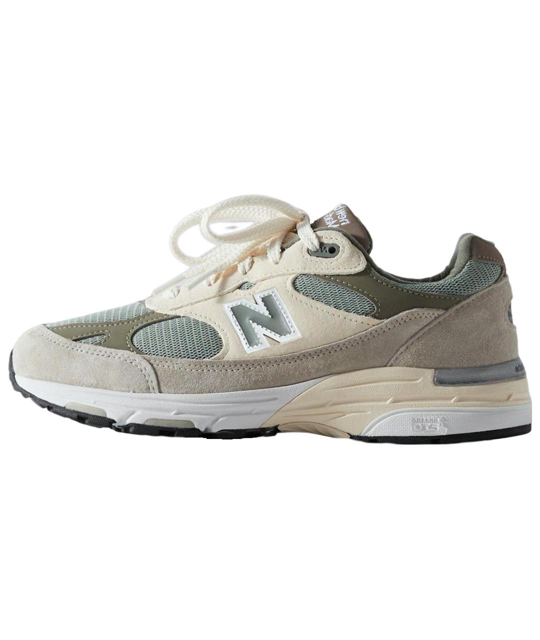NEW BALANCE Салатовые низкие кроссовки / кеды, фото 2