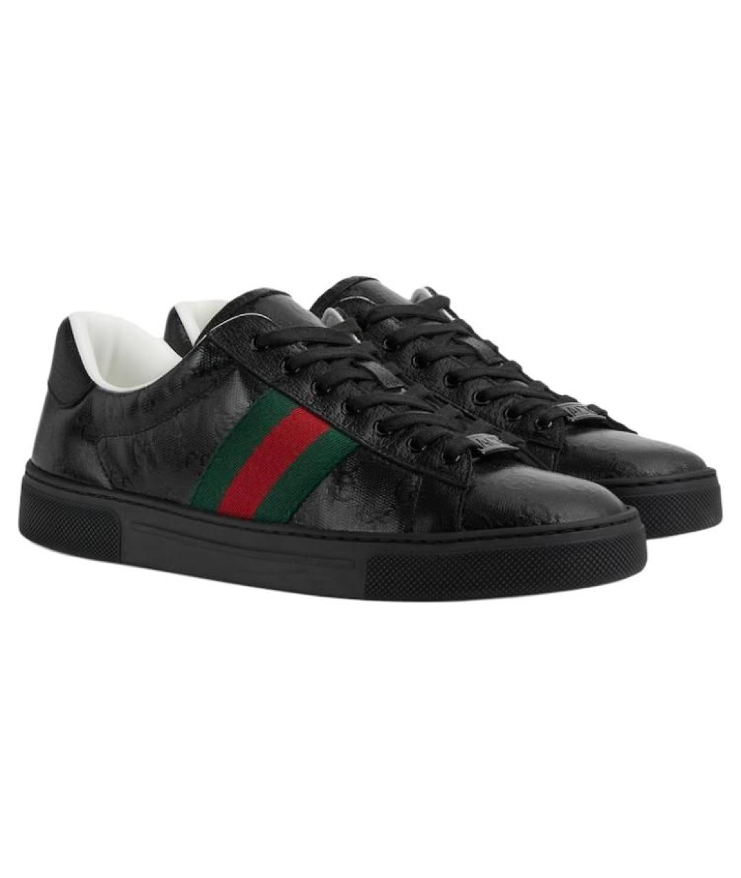GUCCI Черные кроссовки, фото 3