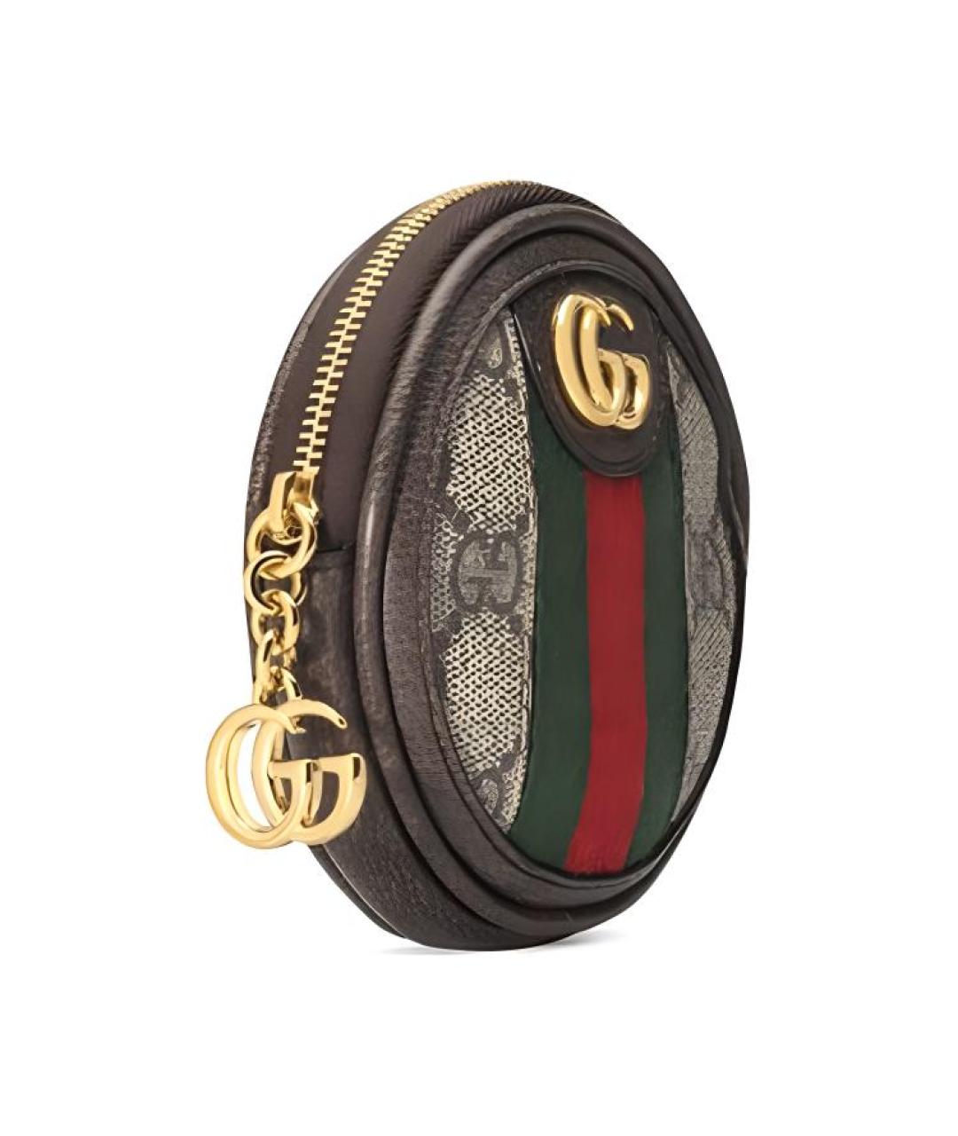 GUCCI Коричневый кошелек, фото 2
