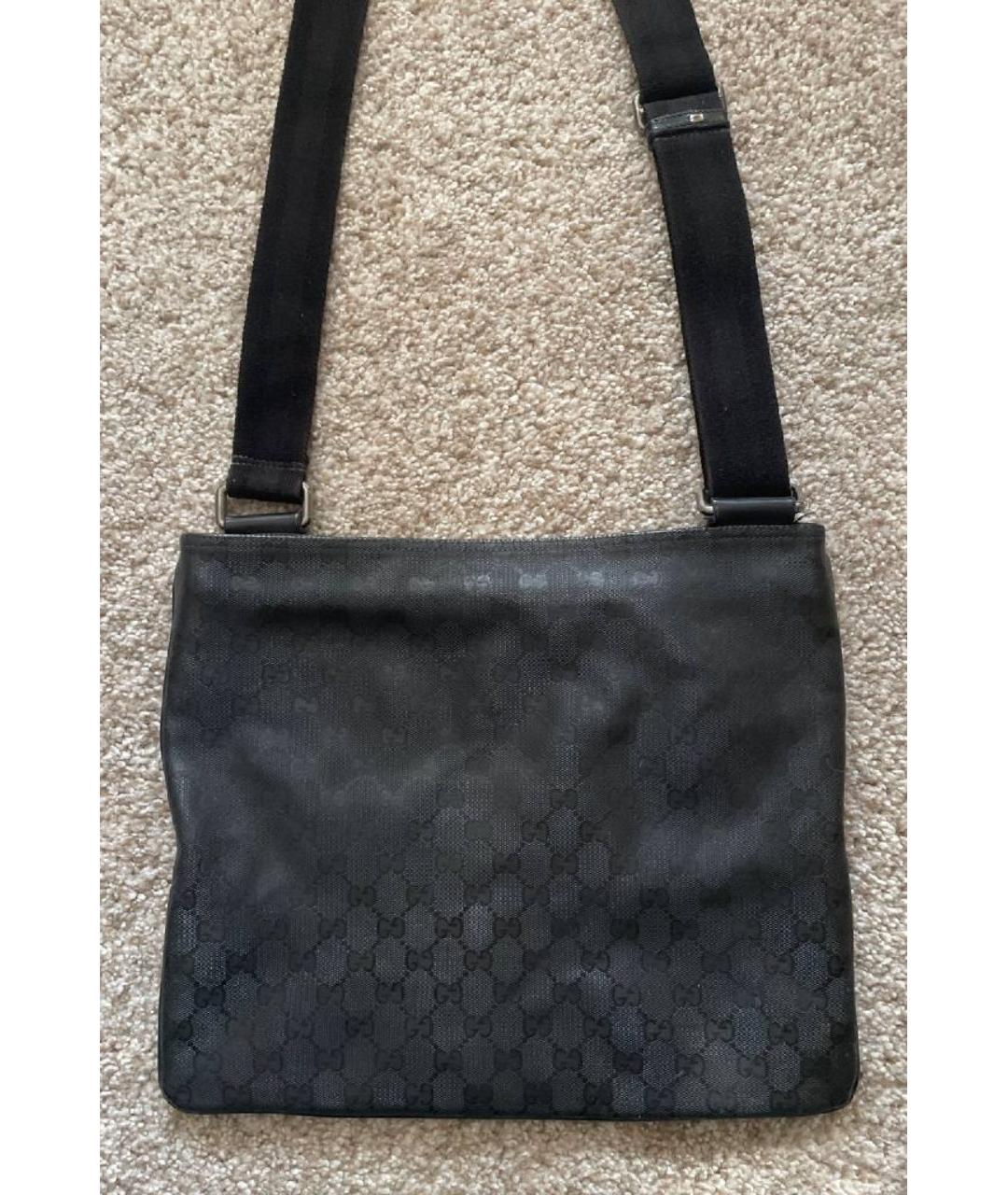 GUCCI Черная сумка на плечо, фото 6