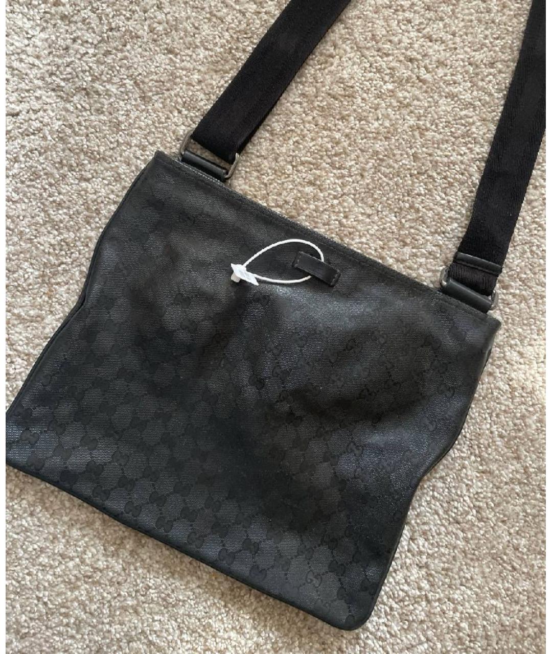 GUCCI Черная сумка на плечо, фото 4