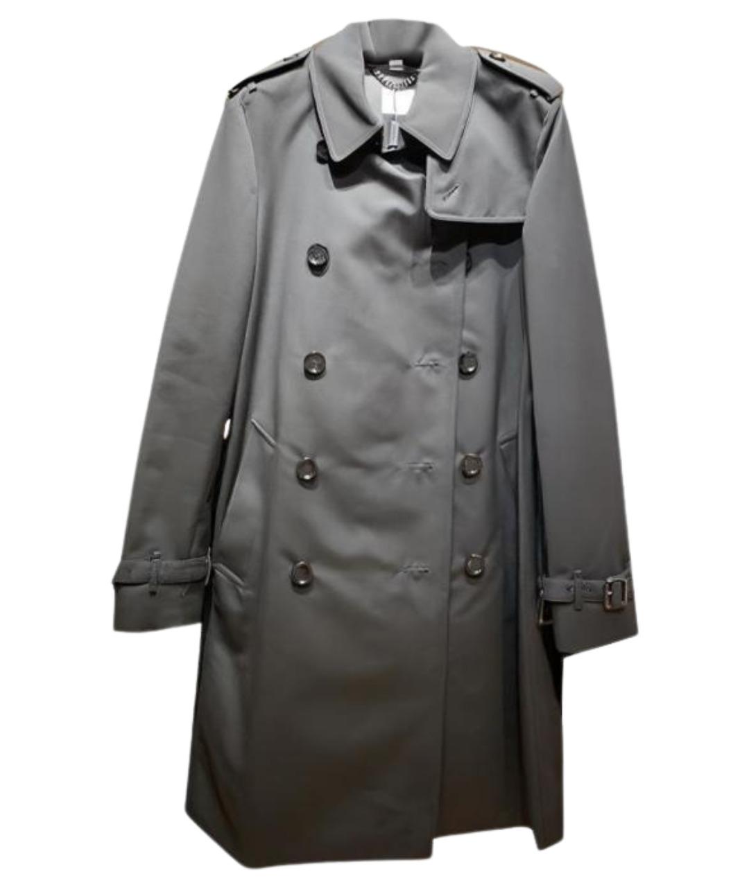 BURBERRY Черный тренч / плащ, фото 1