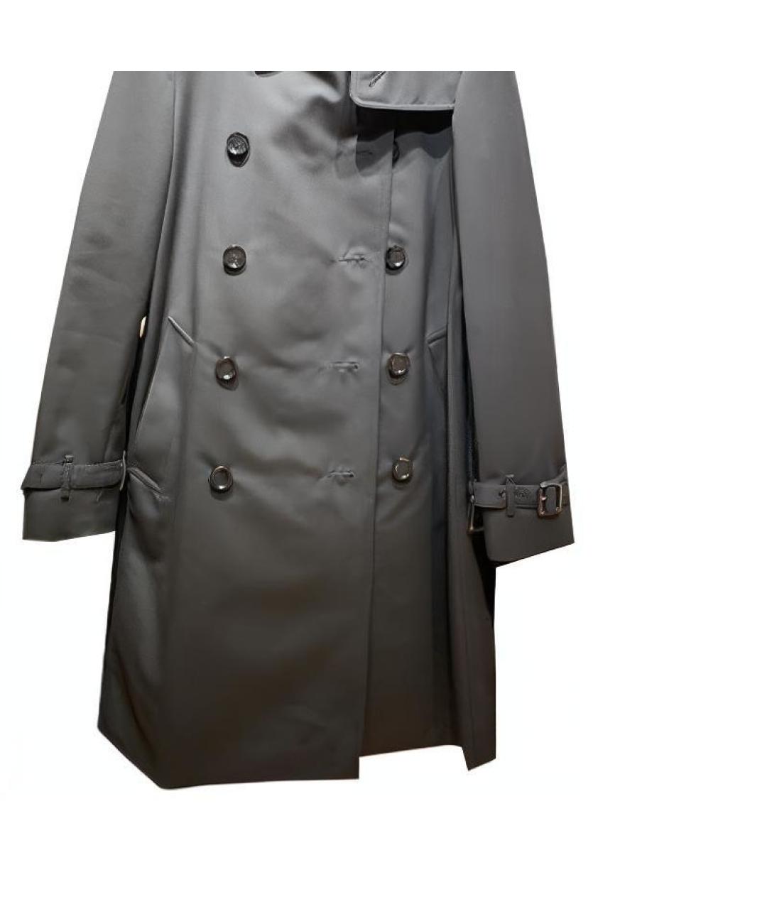 BURBERRY Черный тренч / плащ, фото 4