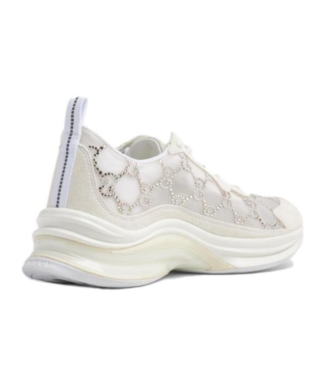 GUCCI Белые кроссовки, фото 4