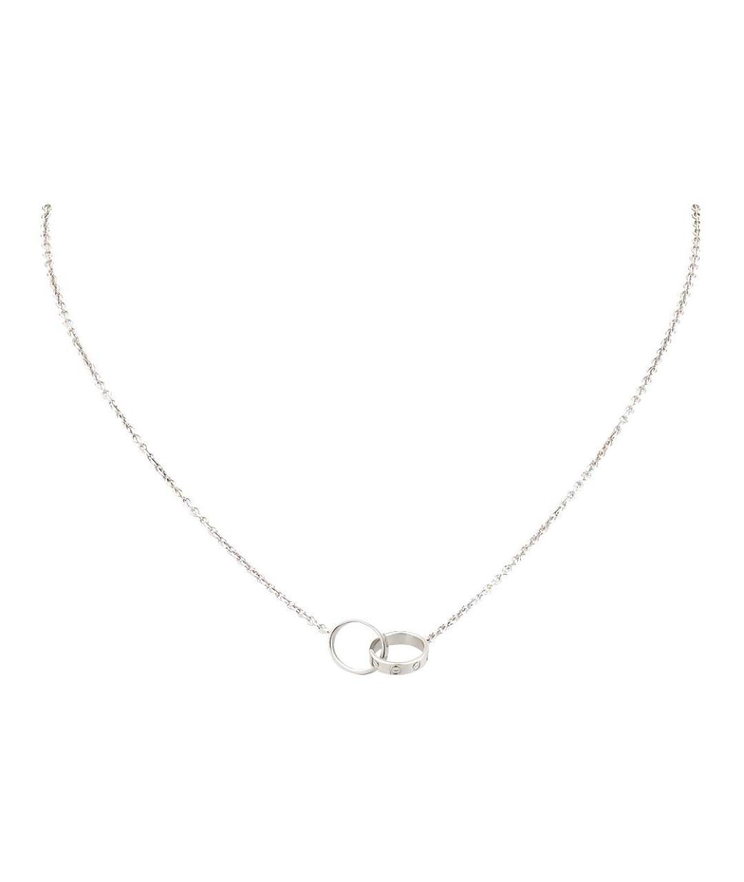 CARTIER Цепочка из белого золота, фото 1