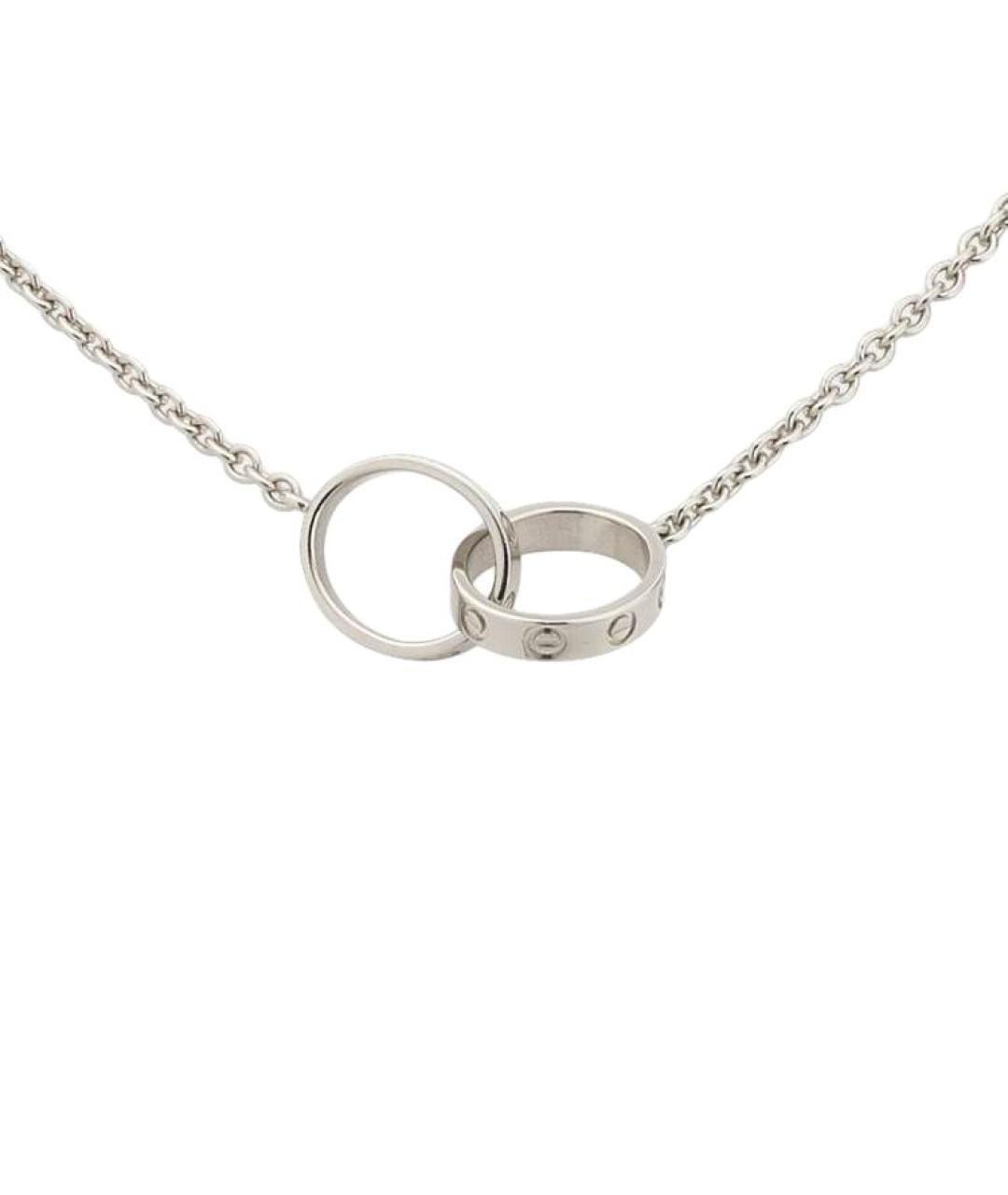 CARTIER Цепочка из белого золота, фото 2