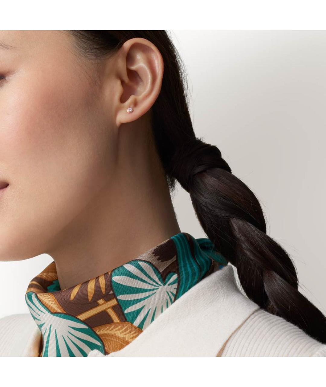 CARTIER Золотые серьги из розового золота, фото 3