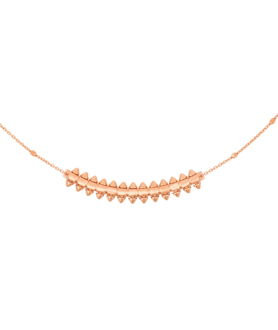 CARTIER Золотое колье из розового золота, фото 1