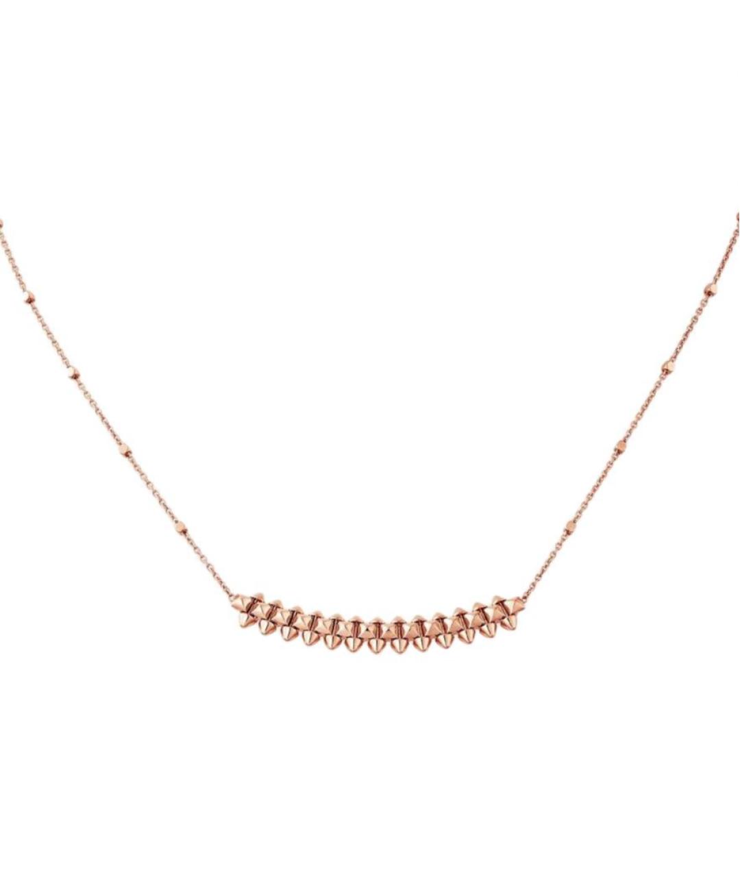 CARTIER Золотое колье из розового золота, фото 3