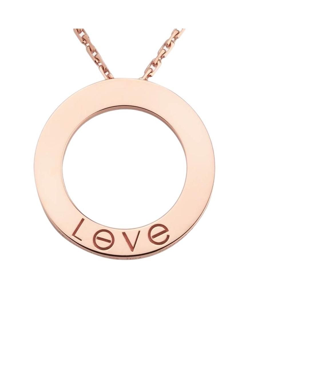 CARTIER Золотое колье из розового золота, фото 4