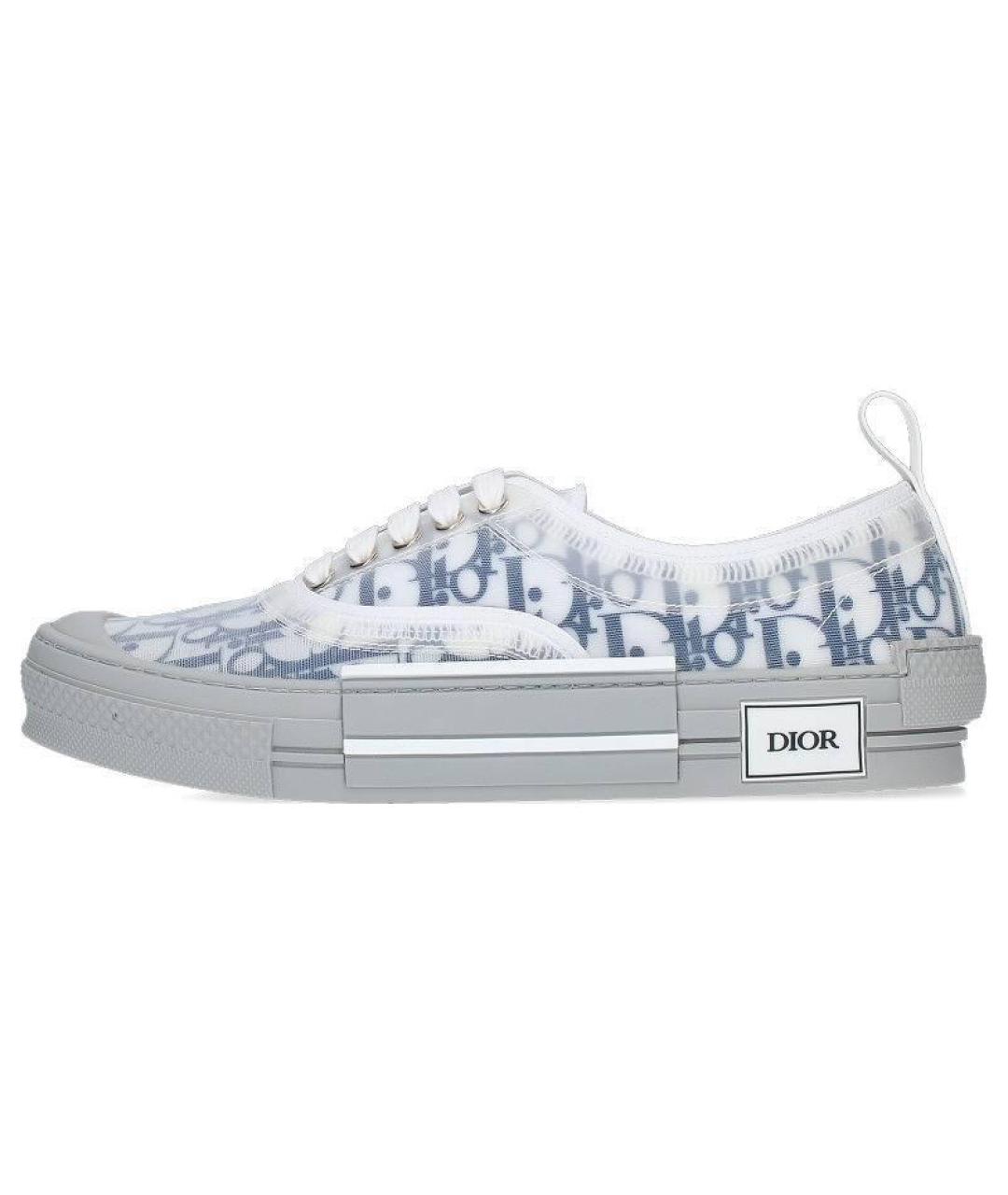 CHRISTIAN DIOR Голубые низкие кроссовки / кеды, фото 6