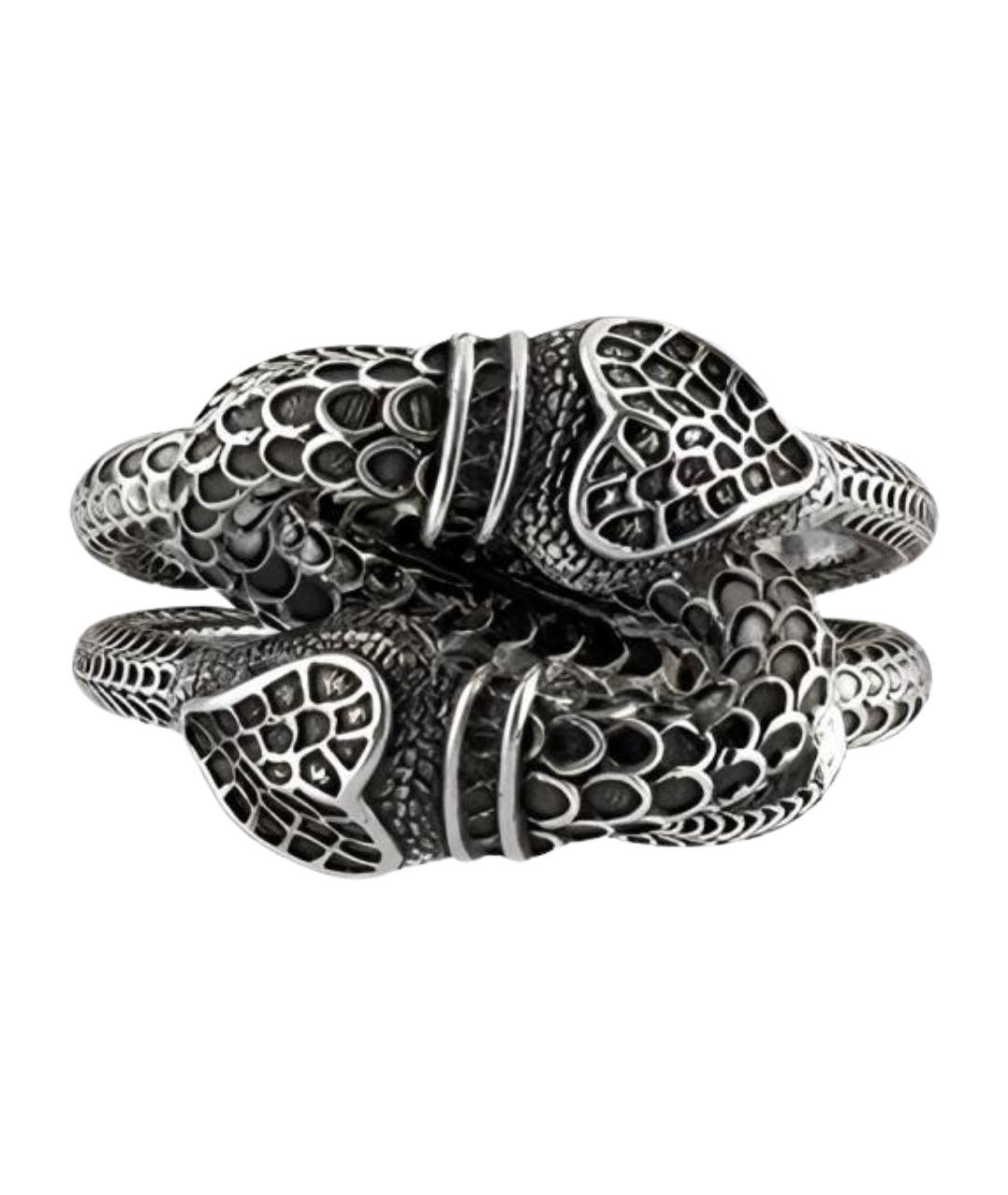 GUCCI Серебряное серебряное кольцо, фото 1