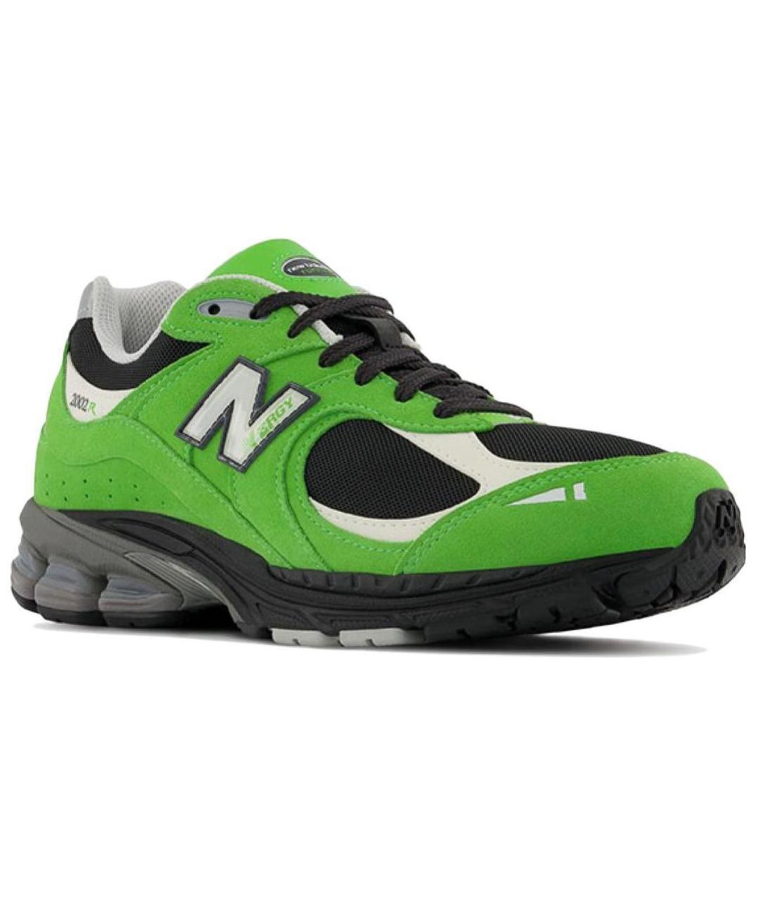 NEW BALANCE Зеленые низкие кроссовки / кеды, фото 3