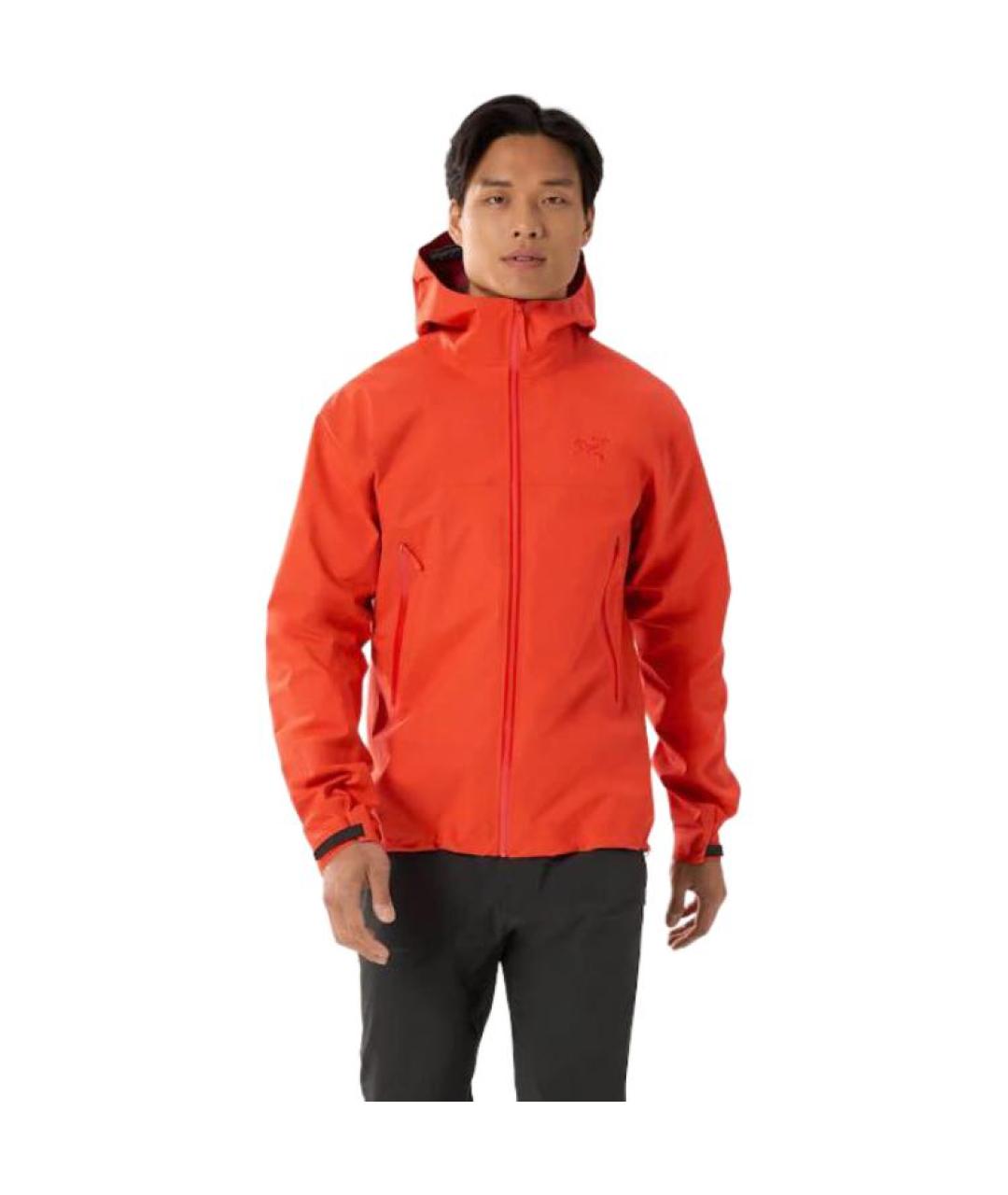 ARCTERYX Оранжевая спортивная куртка, фото 2