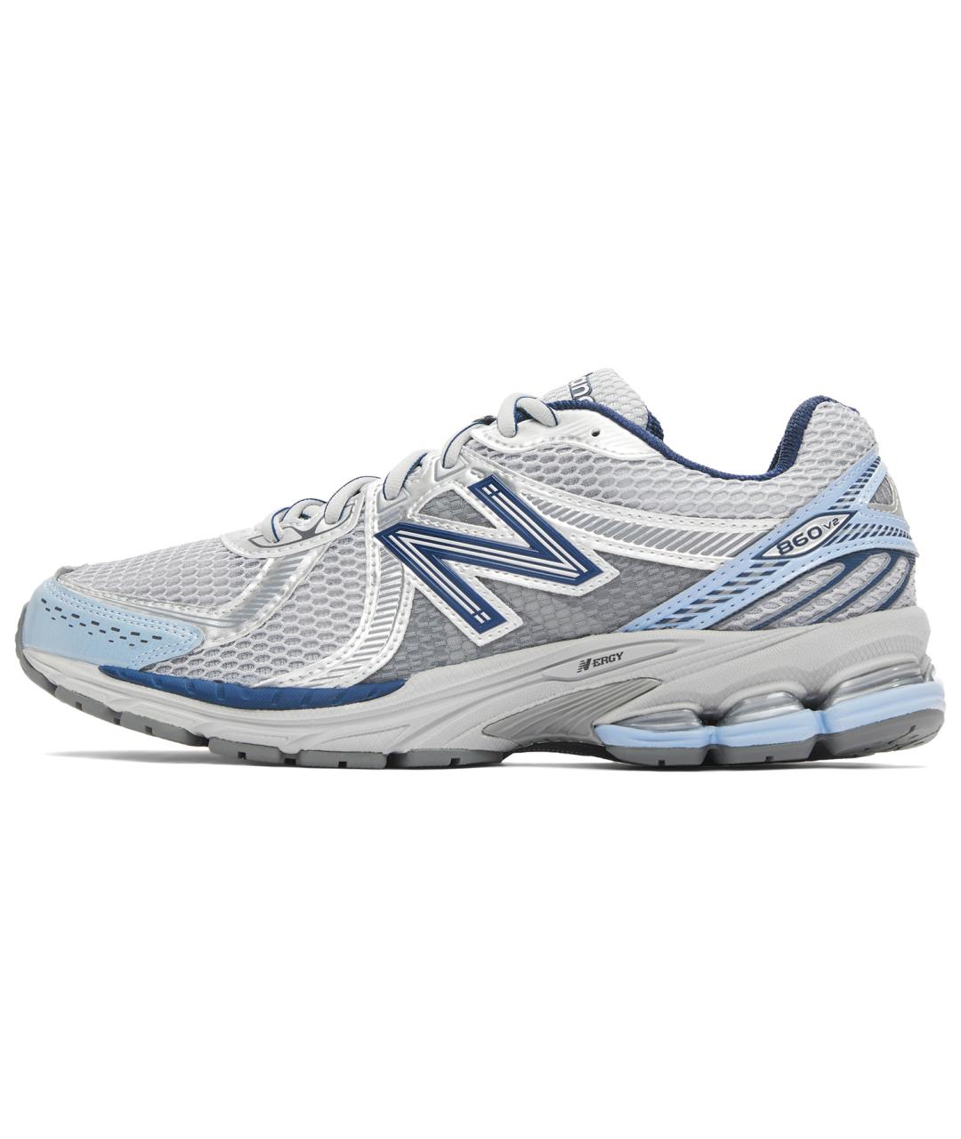 NEW BALANCE Серебряные кроссовки, фото 2