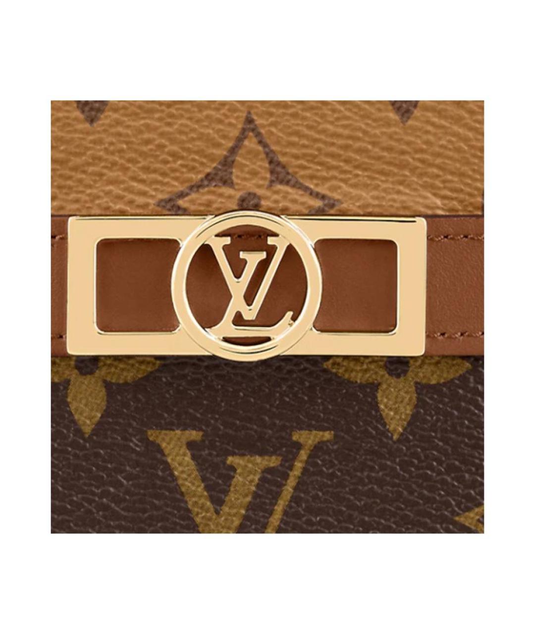 LOUIS VUITTON Коричневый кардхолдер, фото 5