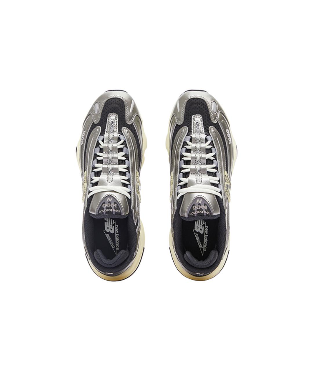 NEW BALANCE Серебряные кроссовки, фото 5