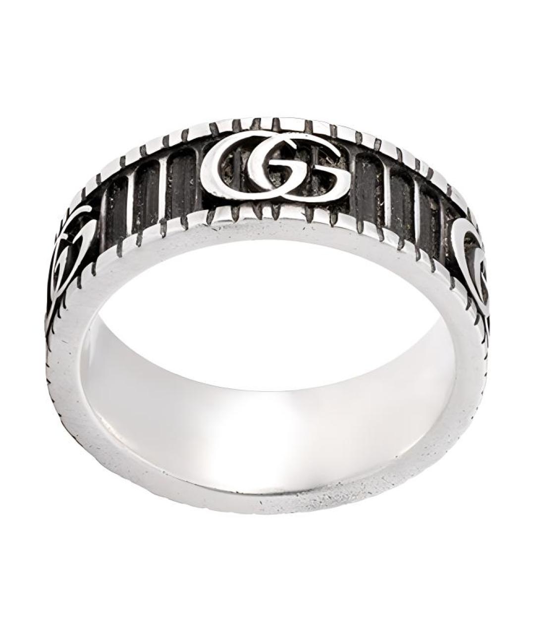 GUCCI Серебряное серебряное кольцо, фото 2