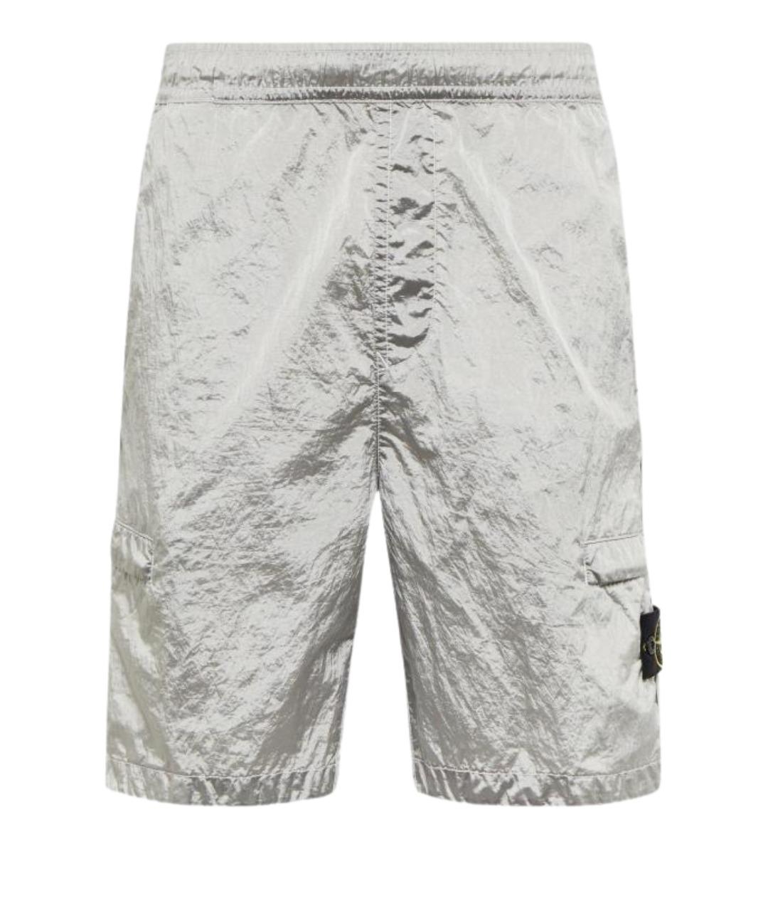 STONE ISLAND Серые шорты, фото 1