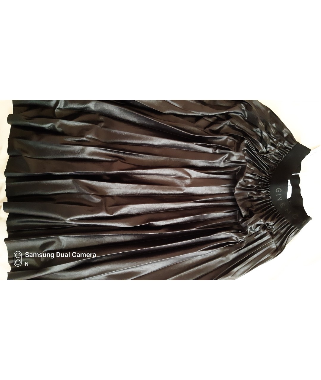 GIVENCHY Черная полиэстеровая юбка макси, фото 5