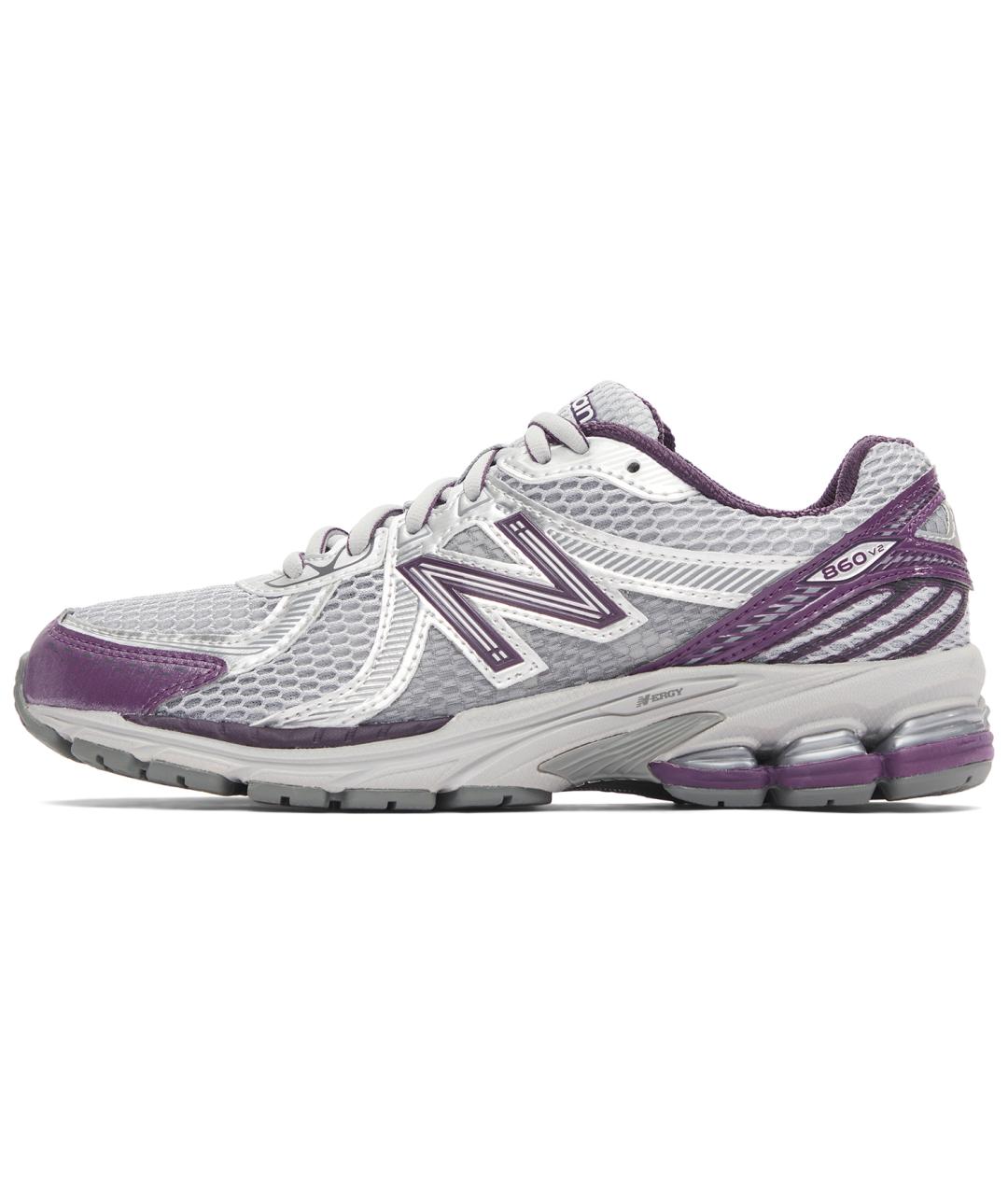 NEW BALANCE Серебряные кроссовки, фото 3