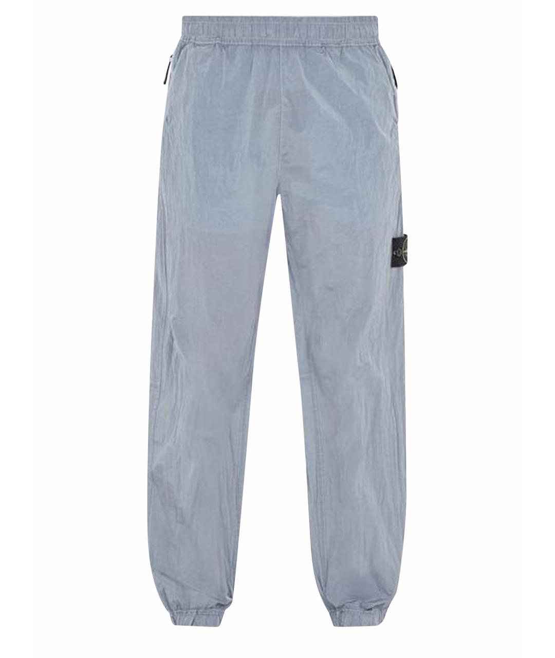 STONE ISLAND Синие повседневные брюки, фото 1