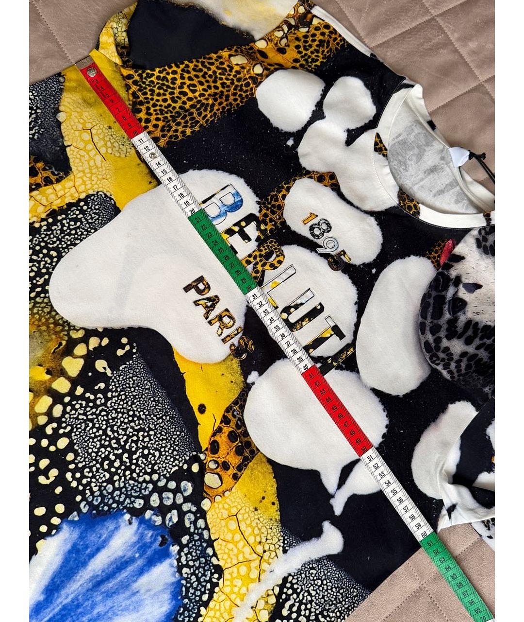 BERLUTI Мульти хлопковая футболка, фото 7