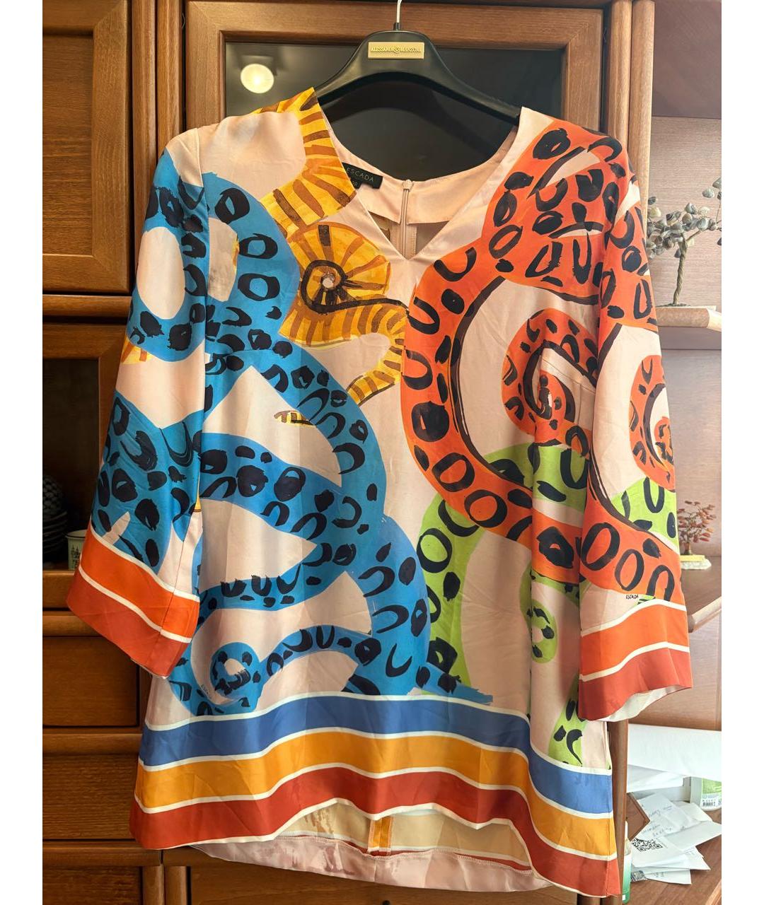 ESCADA Шелковая блузы, фото 9