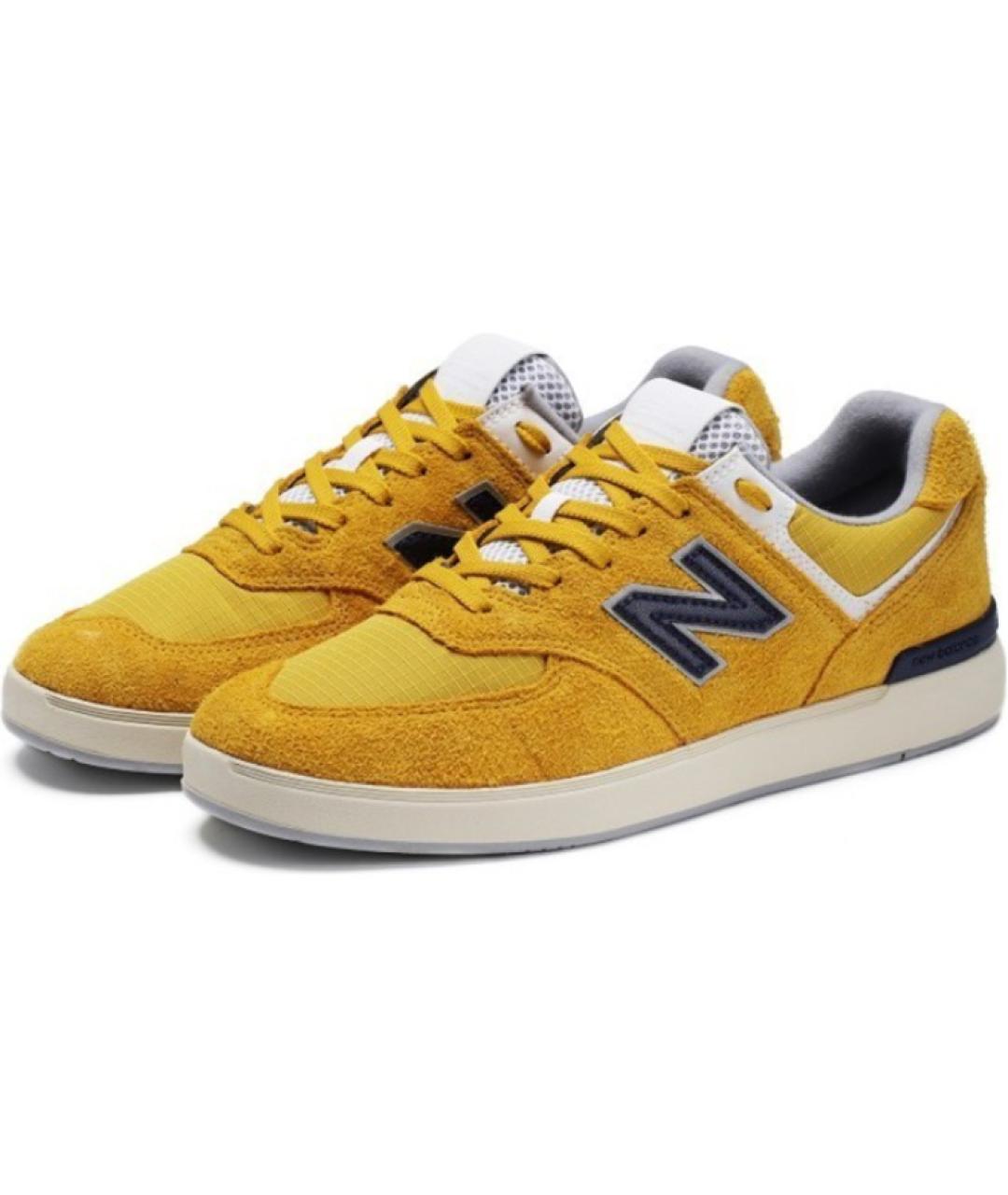 NEW BALANCE Горчичные кроссовки, фото 2