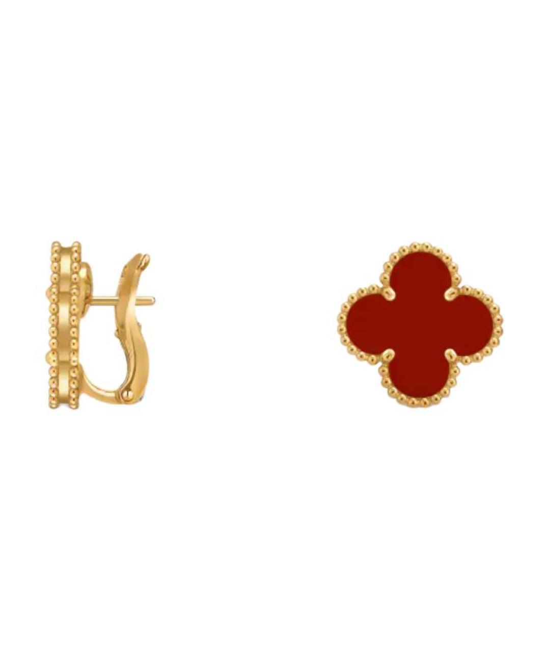VAN CLEEF & ARPELS Золотые серьги из желтого золота, фото 3