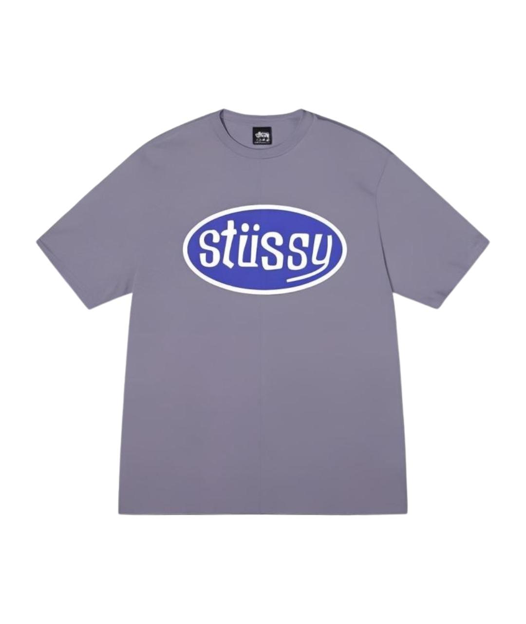 STUSSY Серая футболка, фото 1