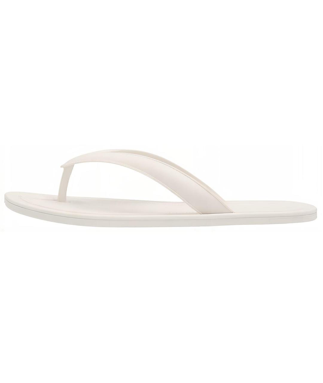 MAISON MARGIELA Белые шлепанцы, фото 2