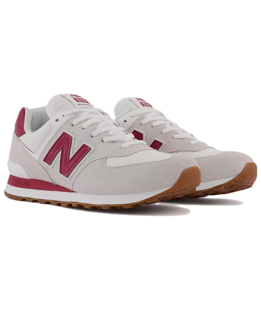 NEW BALANCE Белые кроссовки, фото 3