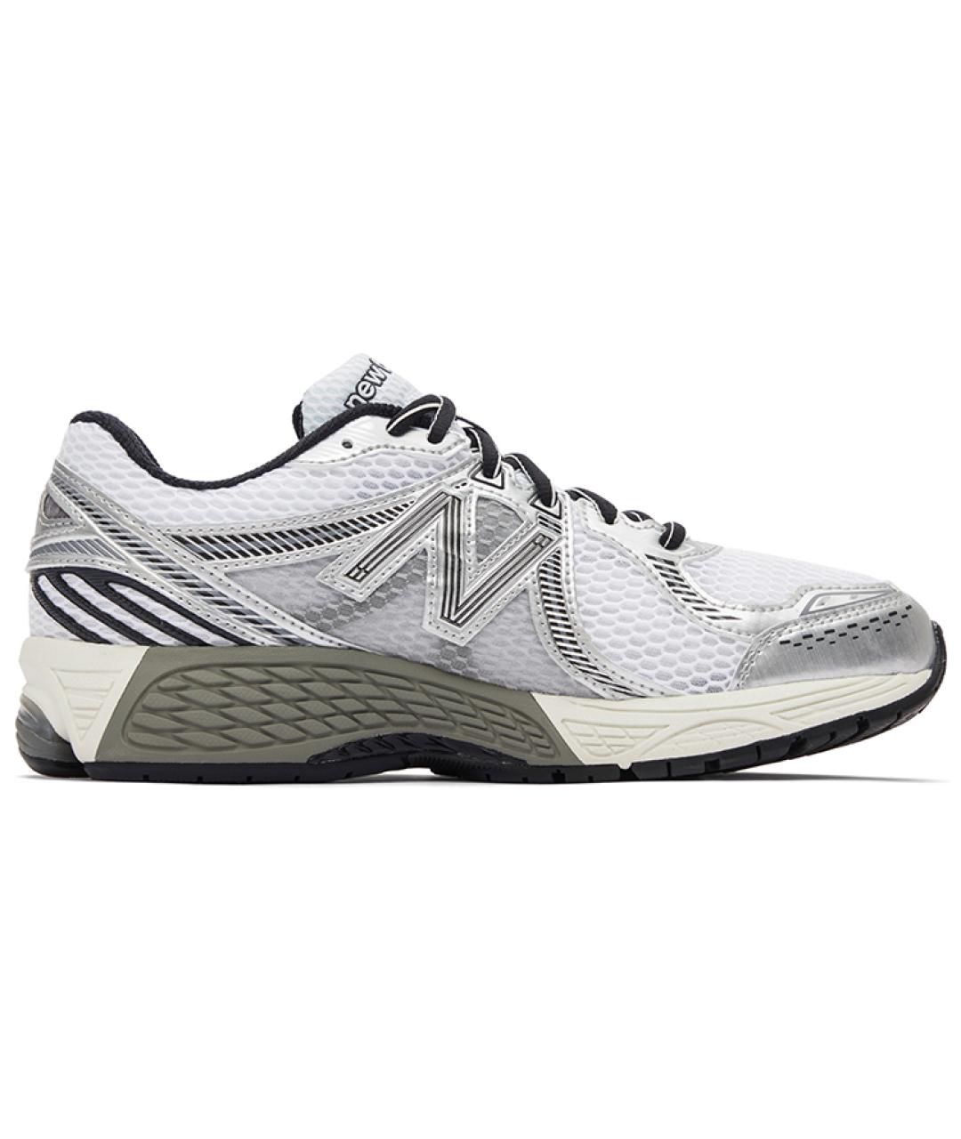 NEW BALANCE Серебряные кроссовки, фото 2