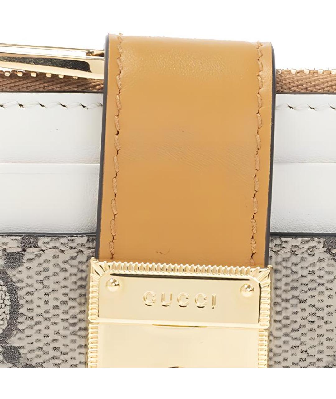 GUCCI Бежевый кардхолдер, фото 4