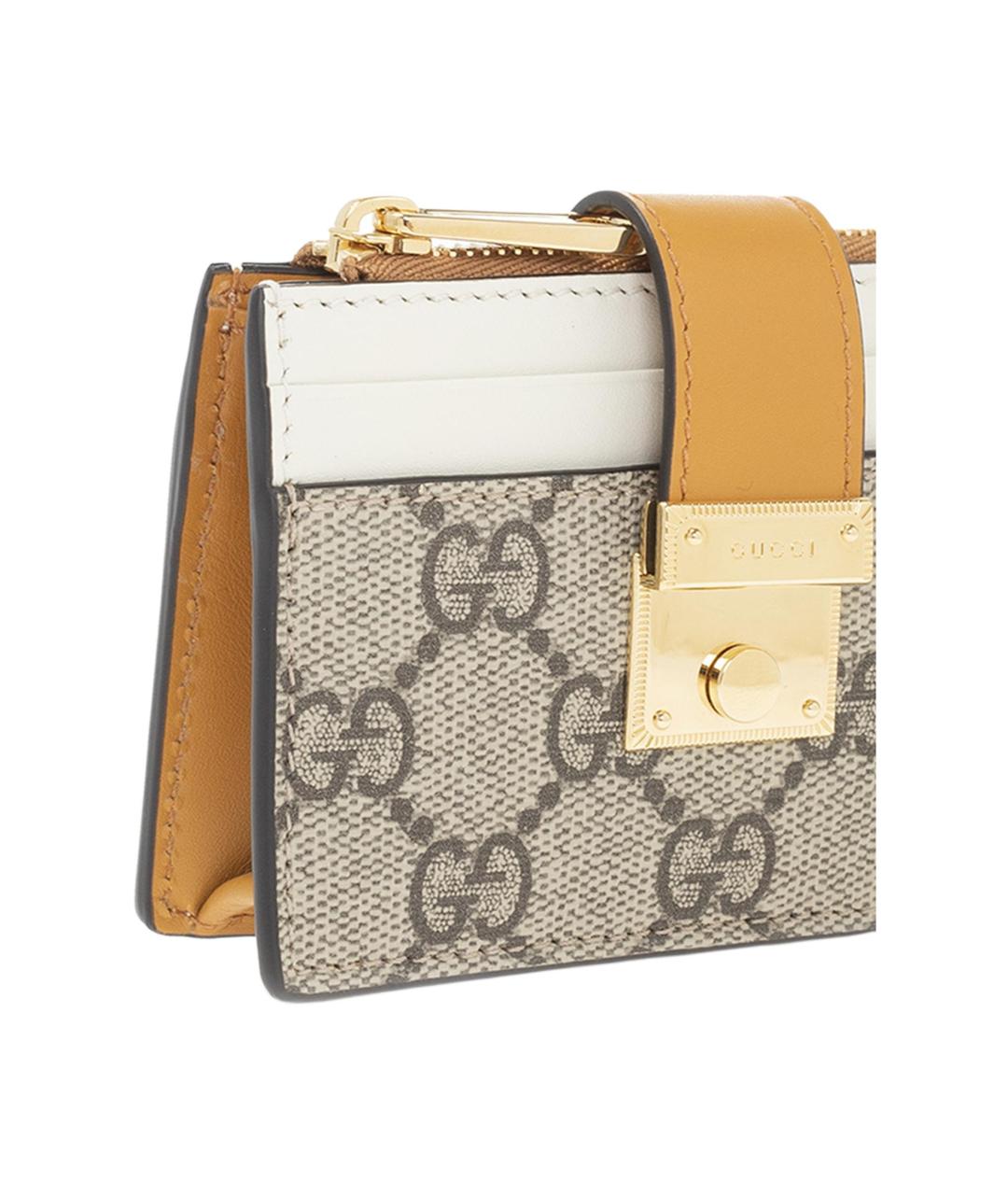 GUCCI Бежевый кардхолдер, фото 5