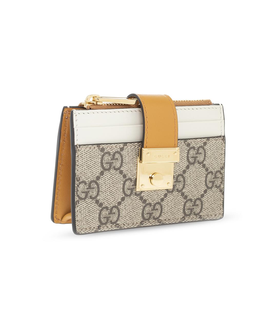 GUCCI Бежевый кардхолдер, фото 2