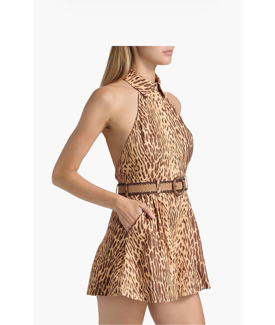 ZIMMERMANN Мульти льняной комбинезон, фото 4