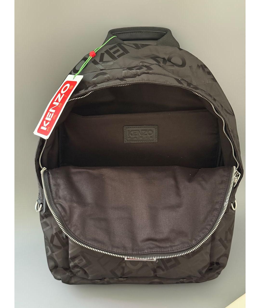 KENZO Черный рюкзак, фото 5