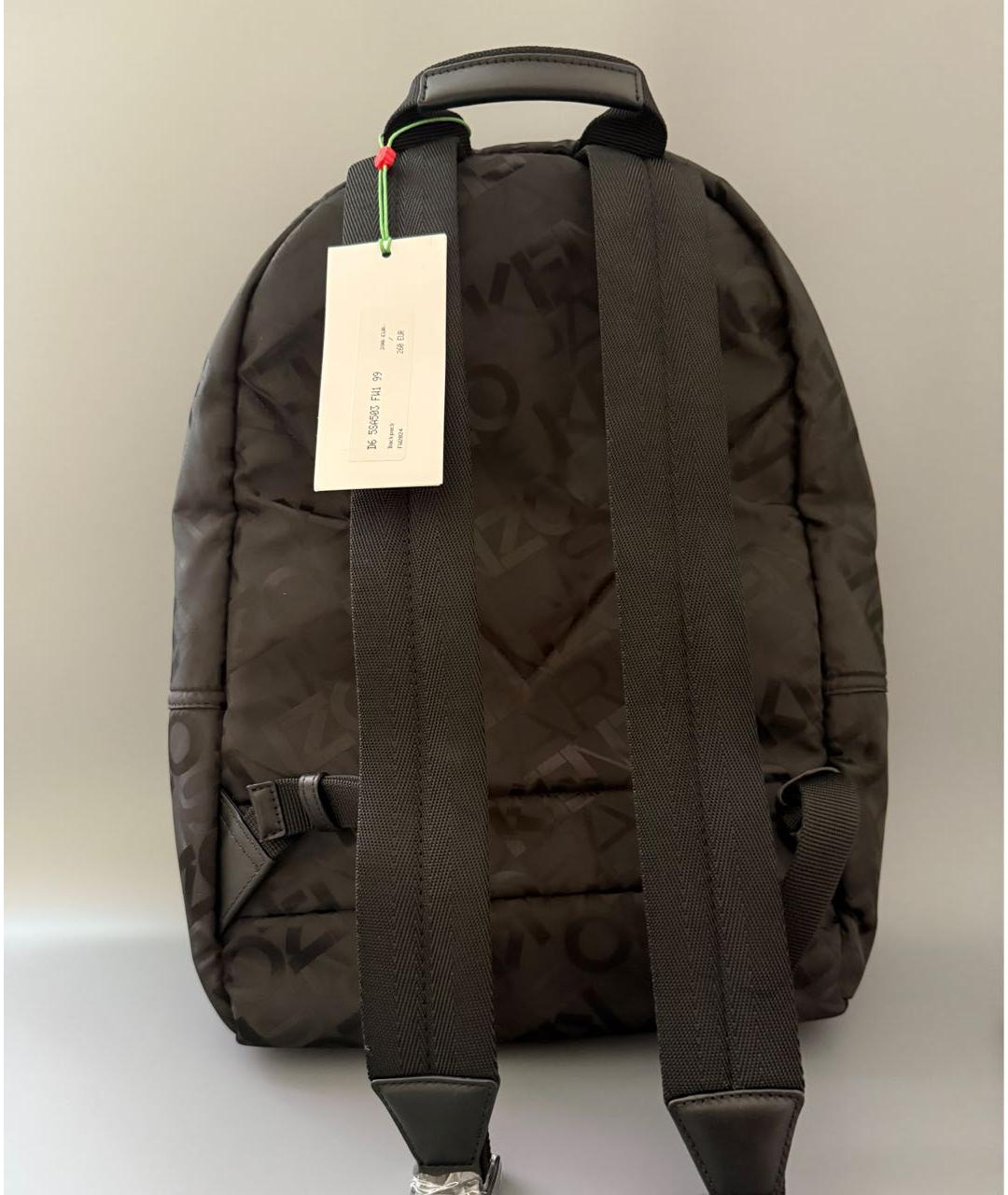 KENZO Черный рюкзак, фото 4