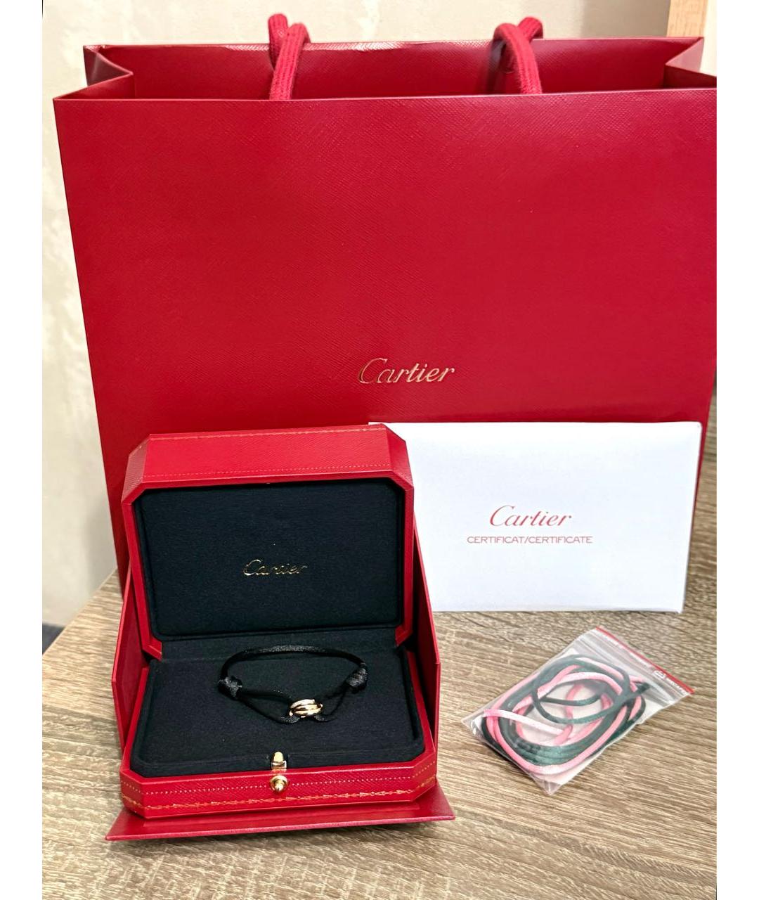 CARTIER Мульти браслет из желтого золота, фото 3