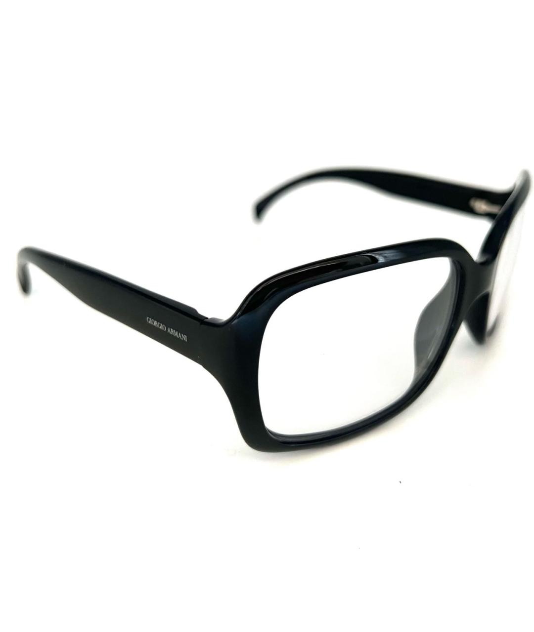 GIORGIO ARMANI Черные пластиковые солнцезащитные очки, фото 5