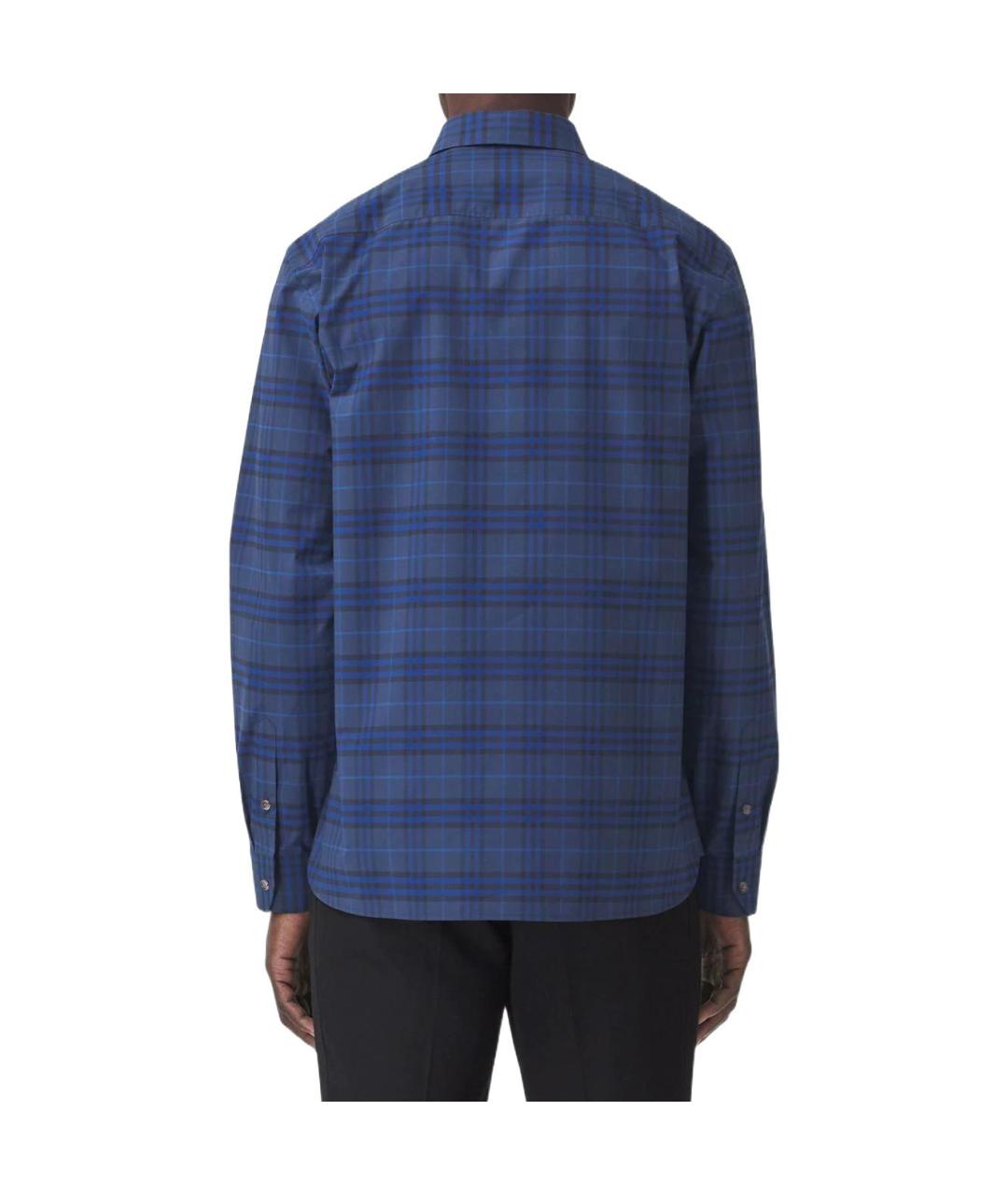 BURBERRY Синяя кэжуал рубашка, фото 3