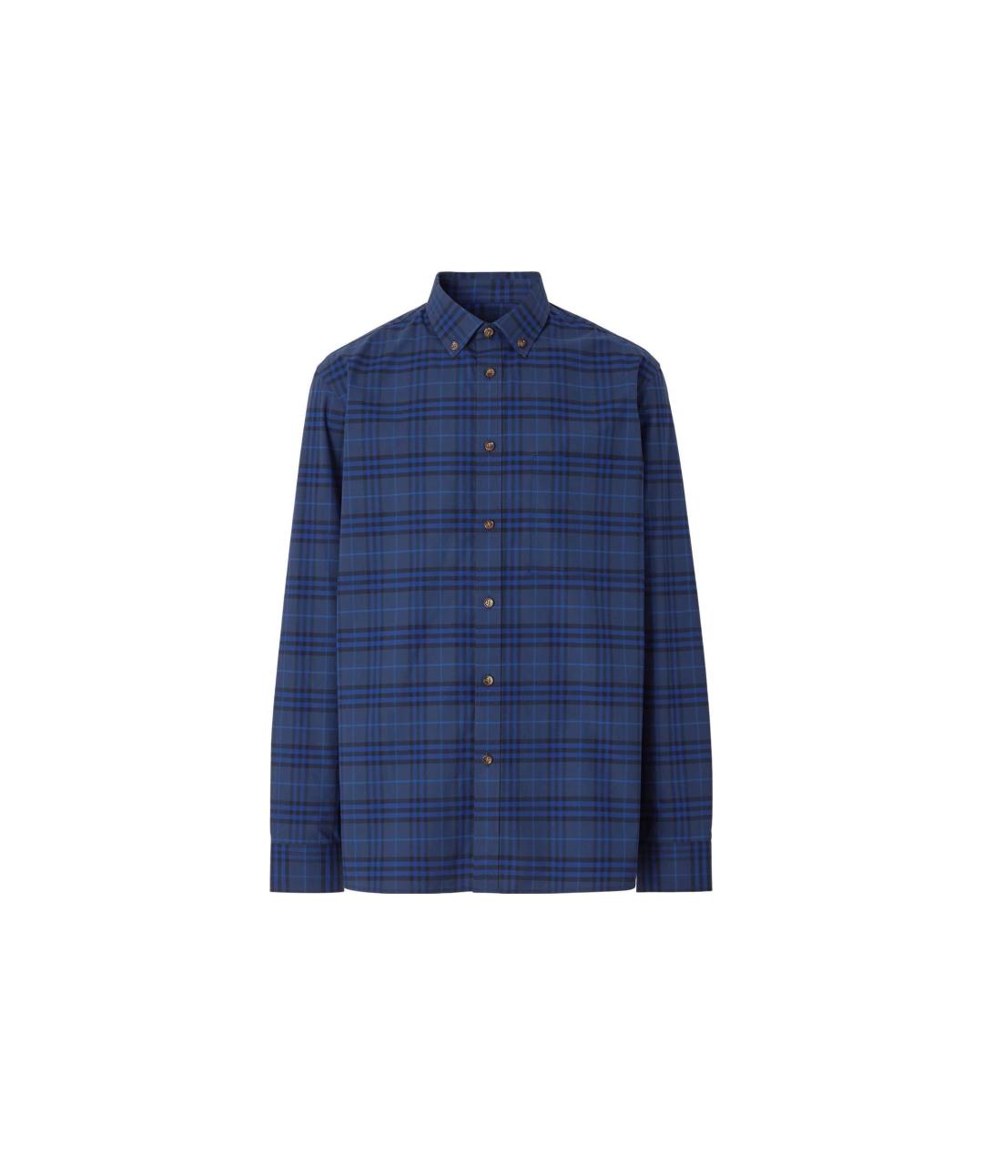BURBERRY Синяя кэжуал рубашка, фото 6